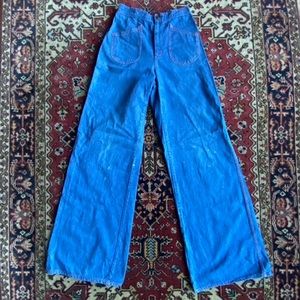 70's Landlubber Denim Bell Bottoms